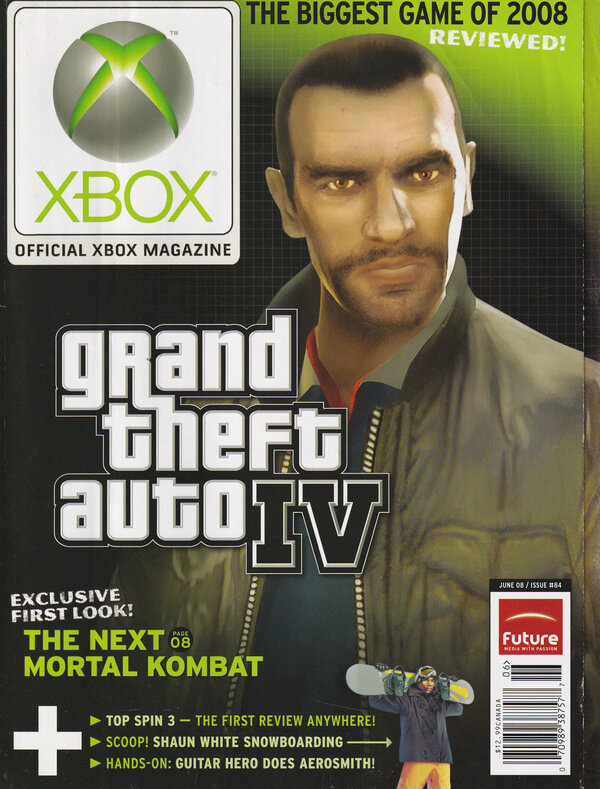 Official Xbox Magazine Issue 084 (June 2008) cover